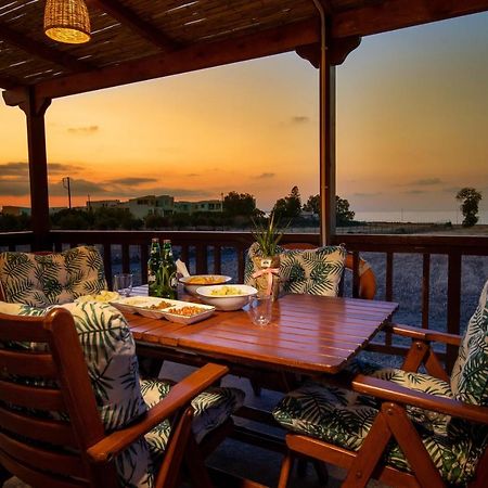 Mayia Sunset Sea Front House Gouves Heraklion 외부 사진