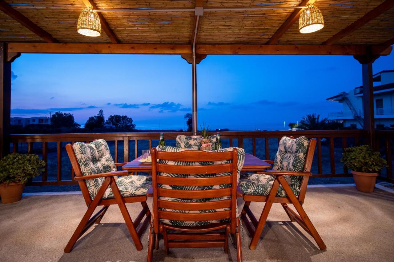 Mayia Sunset Sea Front House Gouves Heraklion 외부 사진